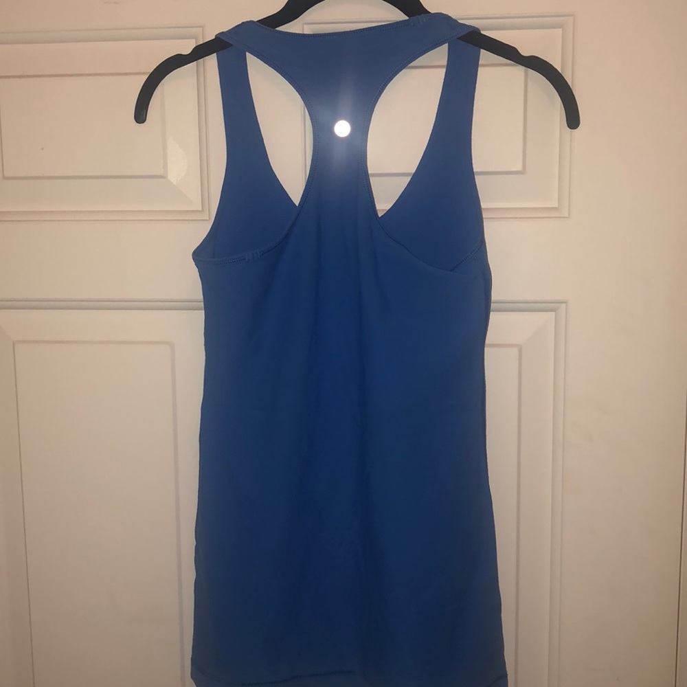 Lululemon - cool racer back tank - blue